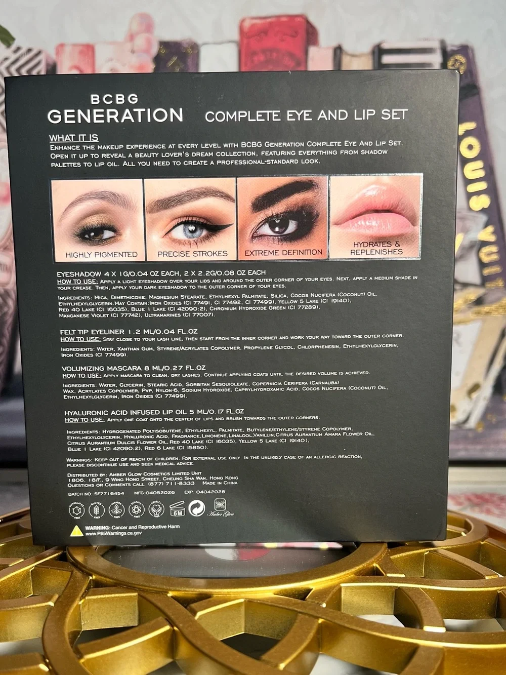 BCBGeneration Natural Complete Eye & Lip Set - Nude, Bronze, Gold